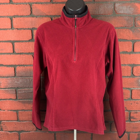 Eastern Mountain Sports Fleece Woman's‎ Pullover Sweatshirt Quarter Zip Small - Picture 1 of 5